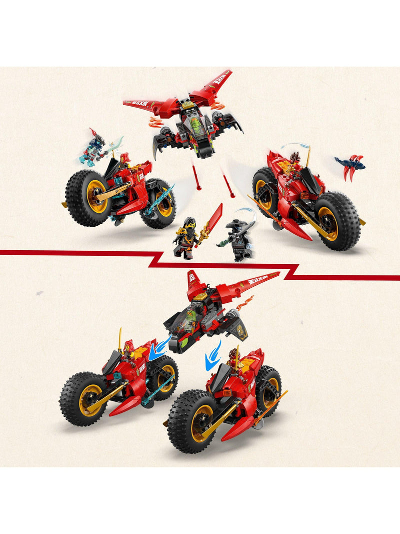 LEGO NINJAGO Ninja Combat Vehicle building set 561 pieces, UK version