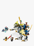 LEGO NINJAGO Rogue's Mech Dragon Rider building set, UK version