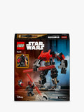 Lego Star Wars Darth Maul Mech building toy, UK version