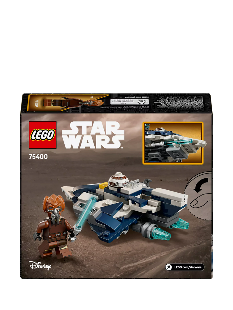LEGO Star Wars Plo Koons Jedi Starfighter Microfighter 89-piece building set, UK version