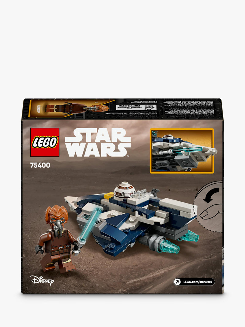 LEGO Star Wars Plo Koons Jedi Starfighter Microfighter 89-piece building set, UK version
