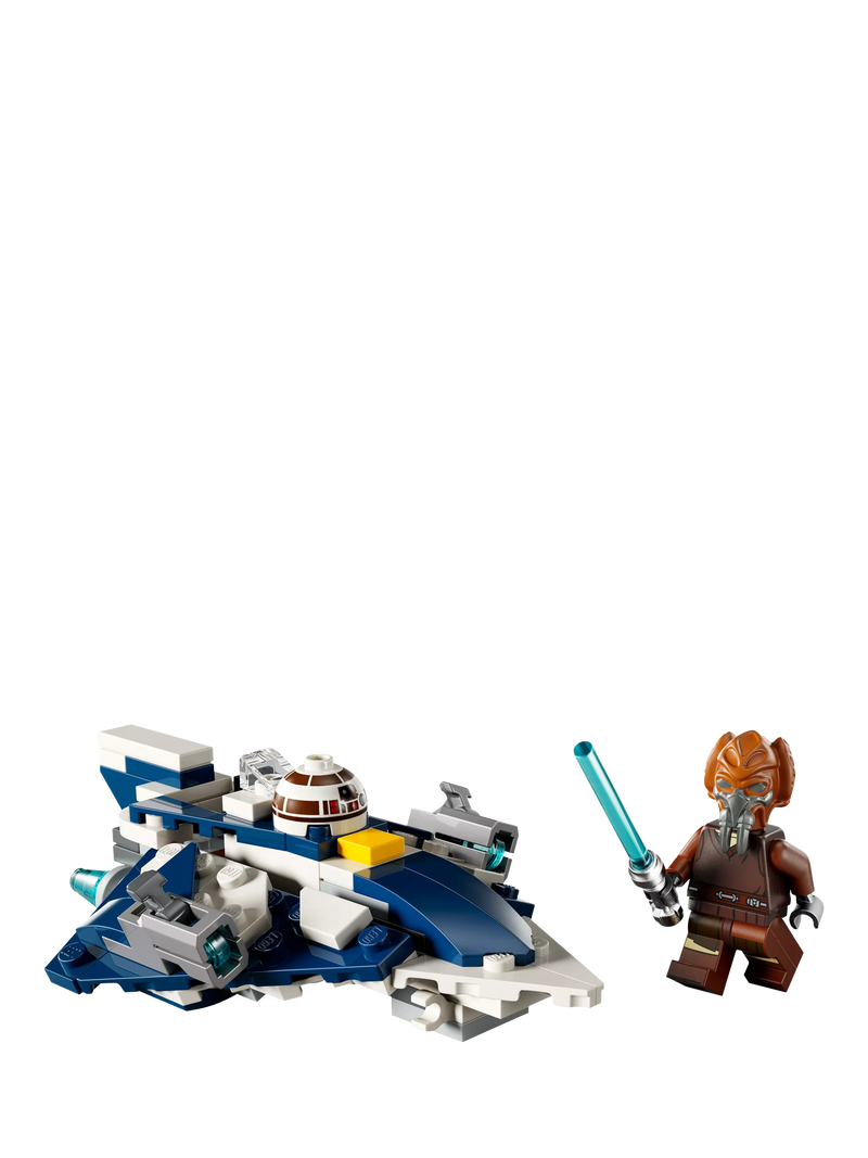 LEGO Star Wars Plo Koons Jedi Starfighter Microfighter 89-piece building set, UK version