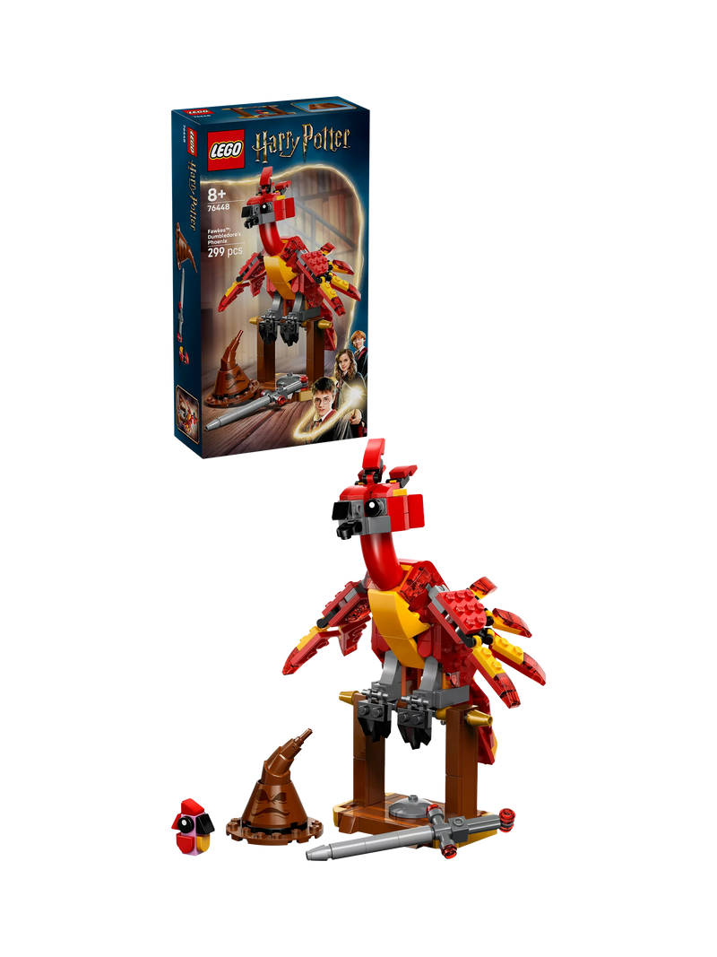 LEGO Harry Potter Fawkes Dumbledore's Phoenix building set, UK version