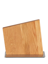 John Lewis Le Creuset Magnetic Oak Wood Knife Block- Buy online at McGrocer