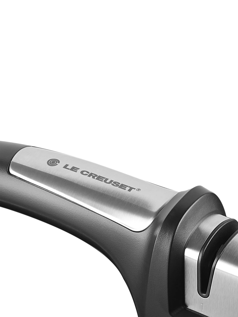 Le Creuset 2-stage kitchen knife sharpener (British brand)