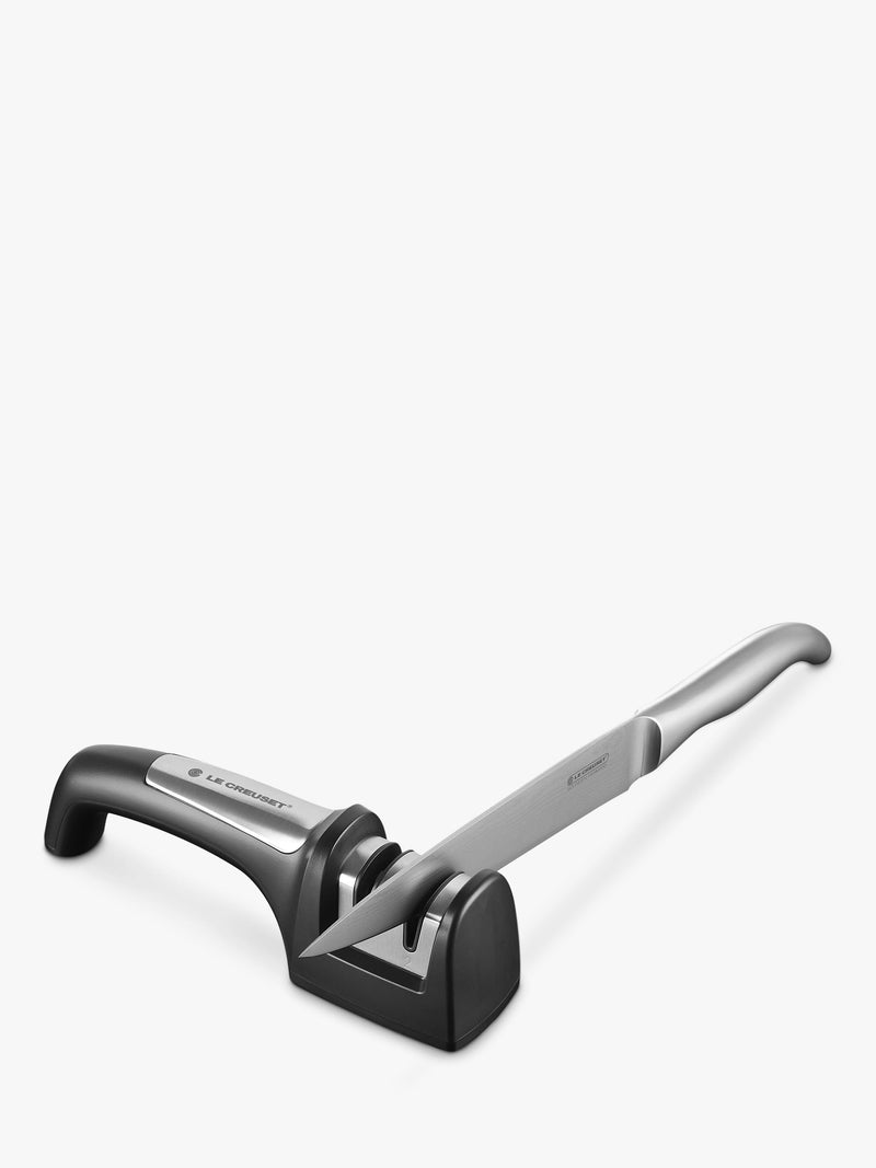 Le Creuset 2-stage kitchen knife sharpener (British brand)