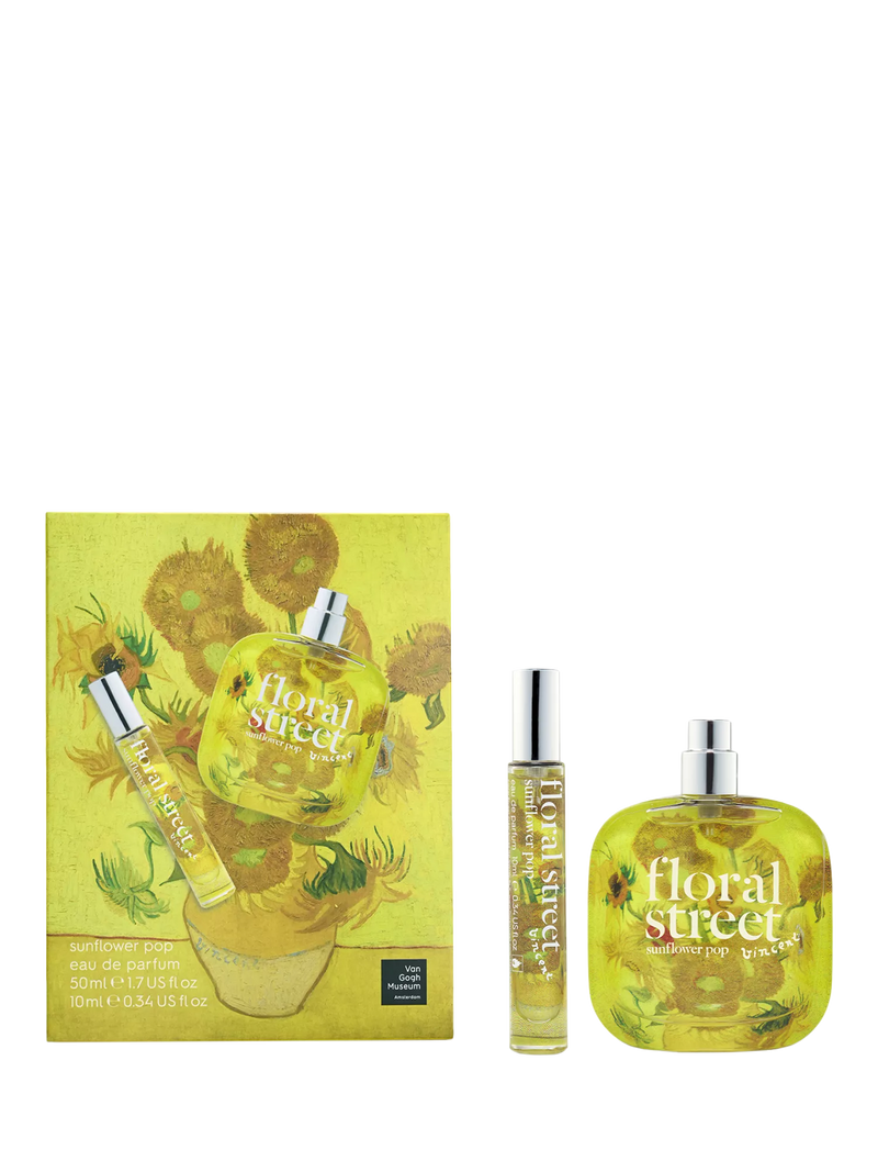 Floral Street Sunflower Pop eau de parfum gift set, UK version