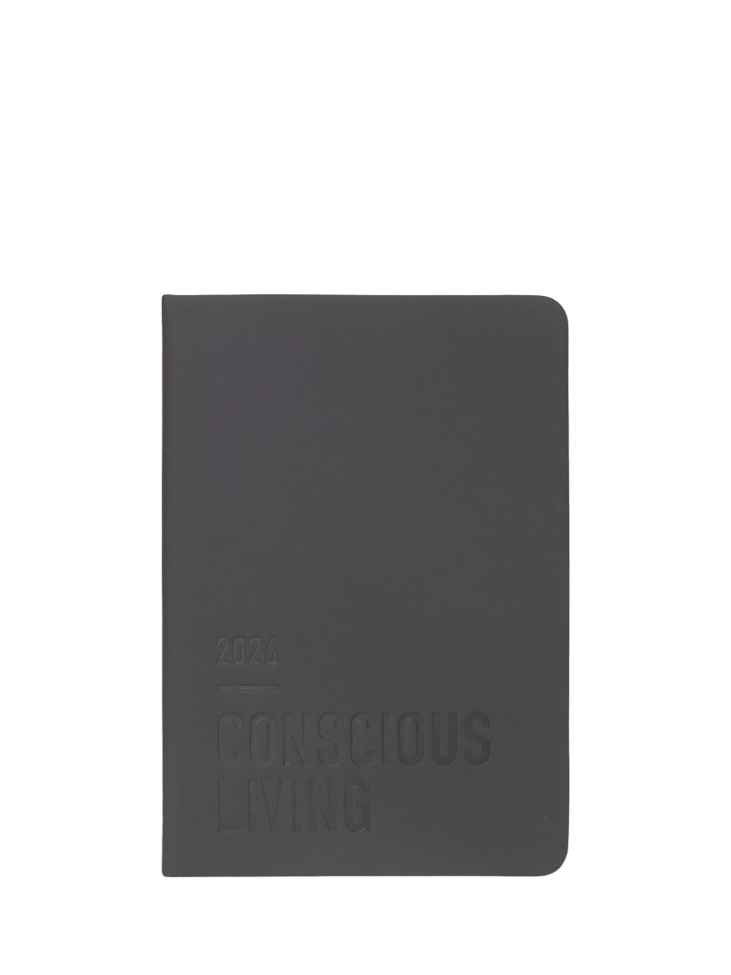 Letts A5 Conscious Week to View 2026 Diary in Slate, UK version