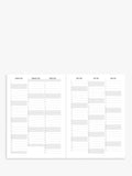 Letts A5 Conscious Week to View 2026 Diary in Slate, UK version