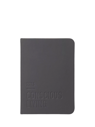 A6 Week to View 2026 Diary in Slate Colour