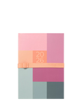 Letts Gradient Week to View Diary Rose A5, imported from the UK
