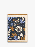 A6 Week to View 2026 Floral Diary with Calendar App Sync