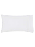 Bedeck of Belfast white cotton standard pillowcase, UK version