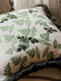 Sanderson Alice's Fern furnishing fabric silver green woven, UK version