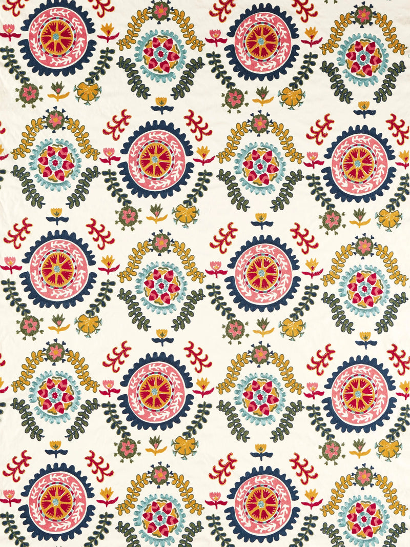 Sanderson Annabel's Suzani Embroidered Furnishing Fabric