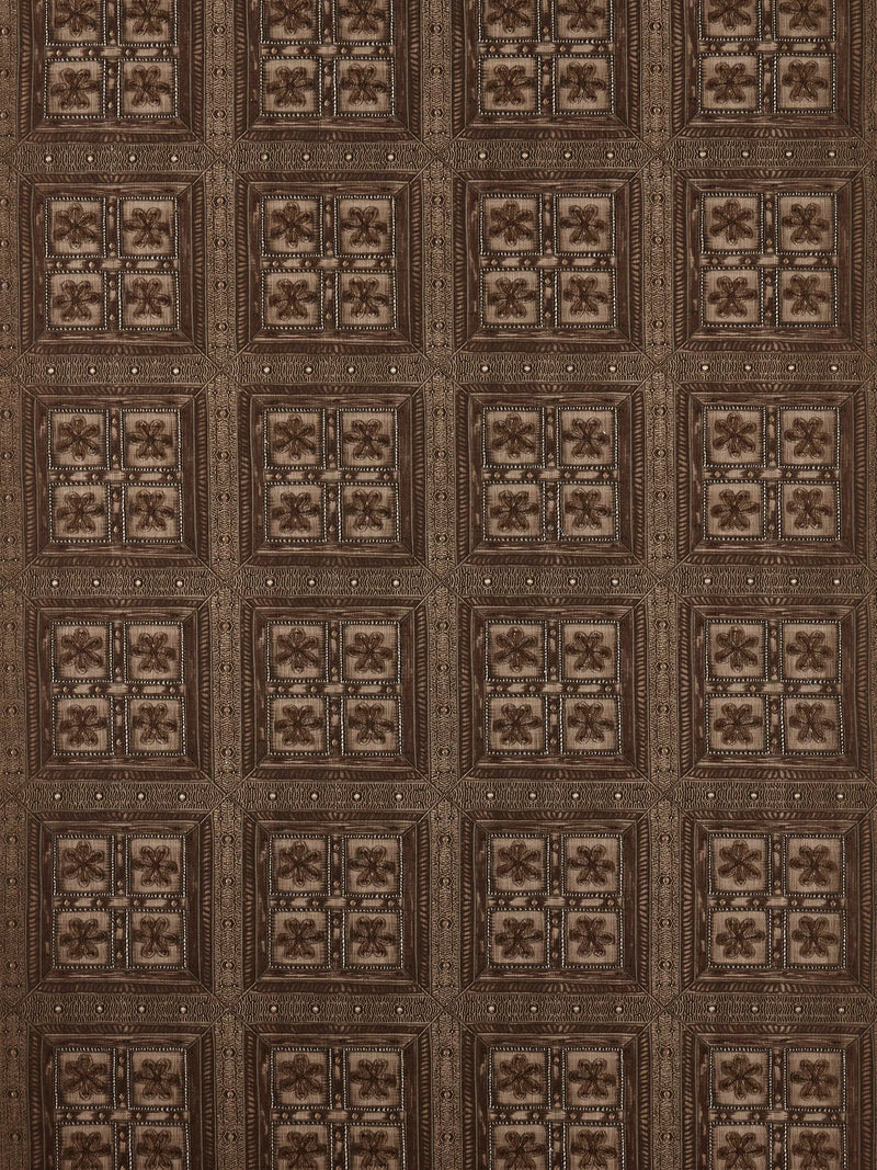 Sanderson Shand Gate embroidered furnishing fabric 130cm - British product