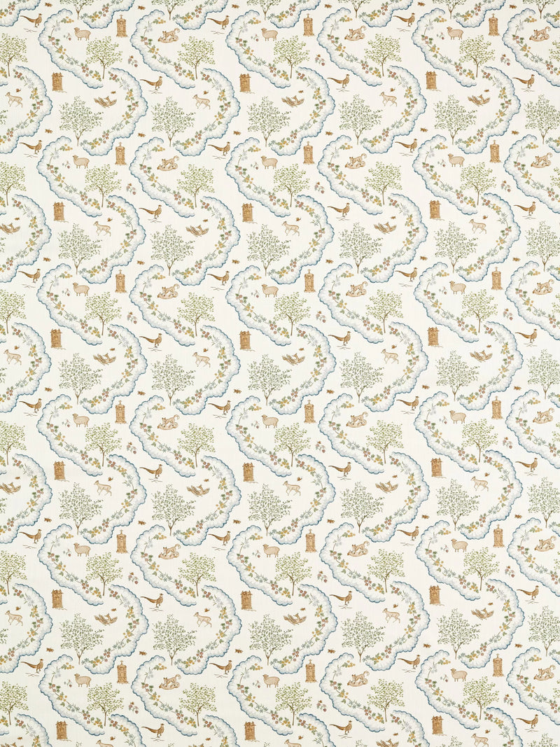 Sanderson Wildflower Meadow furnishing fabric 139.5cm - British product