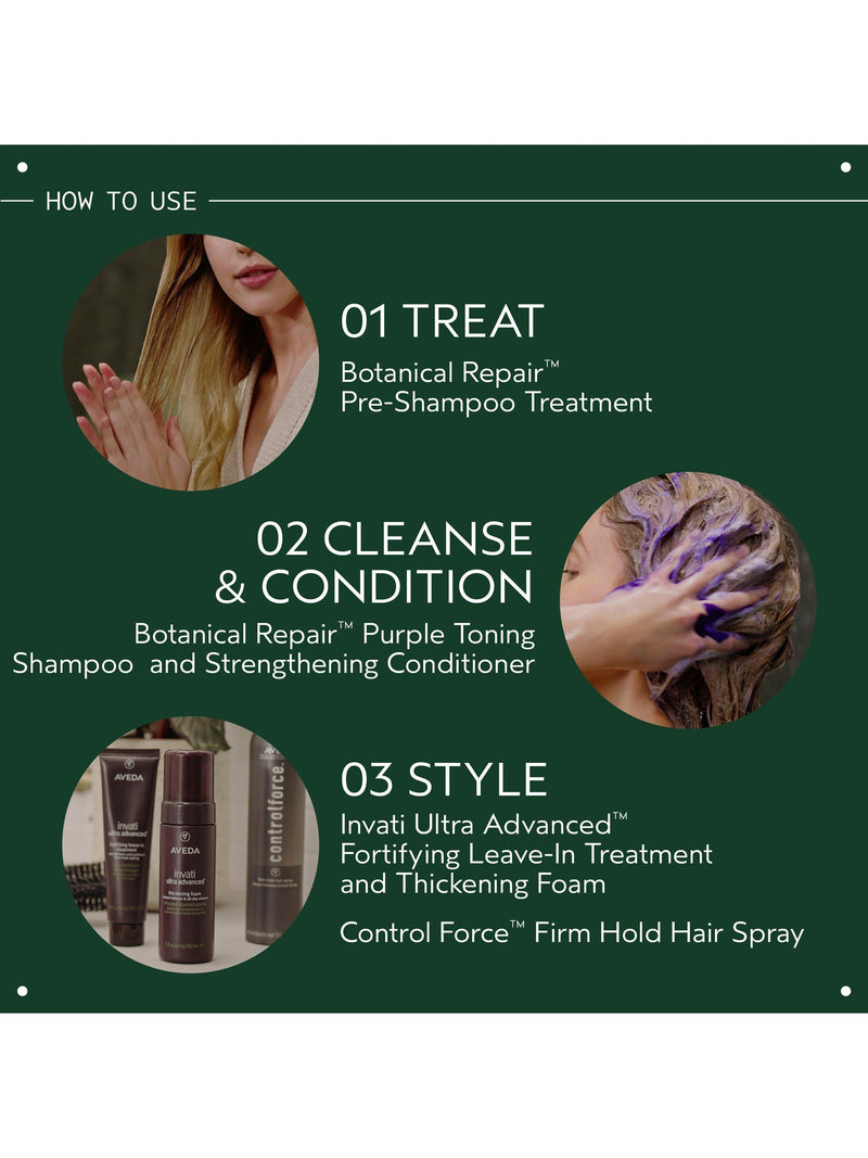Aveda purple toning shampoo 200ml, UK version