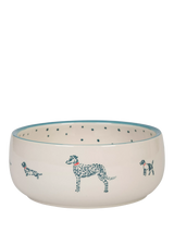 John Lewis Sophie Allport Spotty Dogs Dog Bowl, Multi- Buy online at McGrocer