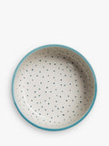 Sophie Allport Spotty Dogs dog bowl stoneware multi, imported from the UK