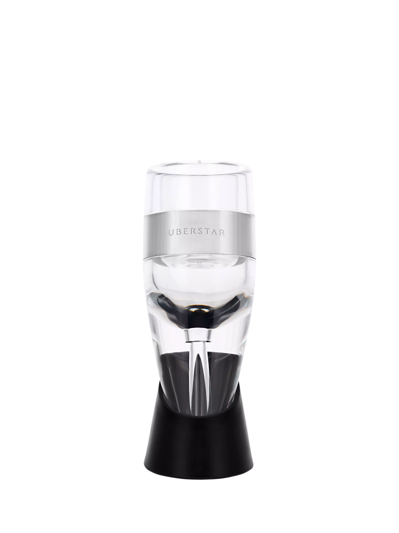 Uberstar wine aerator and stand 5.5x15x5.5cm (British brand)