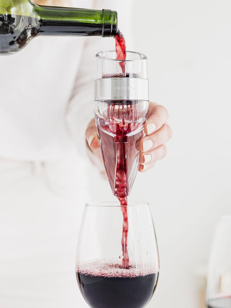 Uberstar wine aerator and stand 5.5x15x5.5cm (British brand)