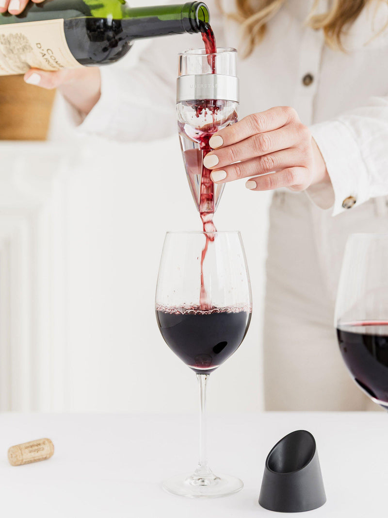 Uberstar wine aerator and stand 5.5x15x5.5cm (British brand)