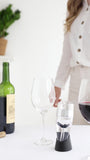 Uberstar wine aerator and stand 5.5x15x5.5cm (British brand)