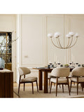 West Elm Hyde dining chair in sand fabric, UK version