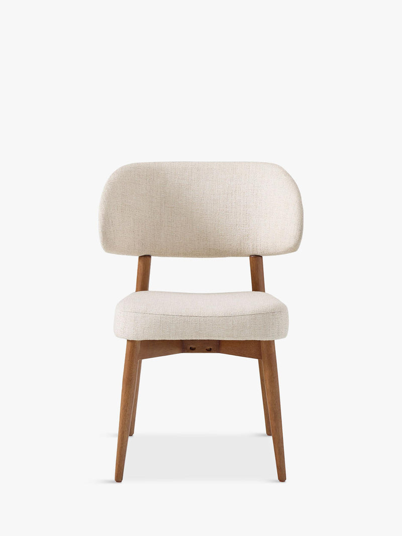 West Elm Hyde dining chair in sand fabric, UK version