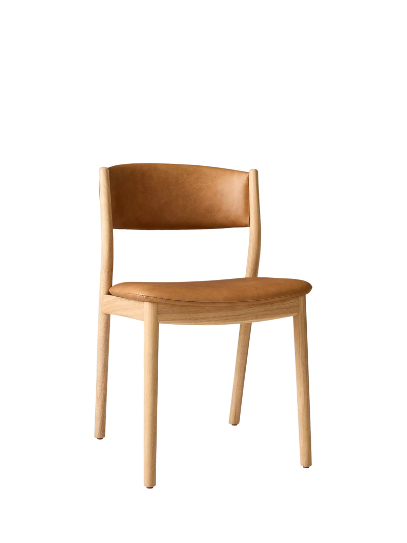 West Elm Marcus Samuelsson dining chair natural finish - British product