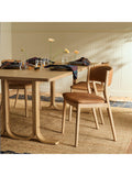 West Elm Marcus Samuelsson dining chair natural finish - British product