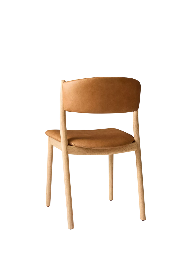 West Elm Marcus Samuelsson dining chair natural finish - British product