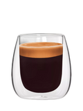 Bialetti Verona double-walled espresso glasses, set of two 80ml, UK version