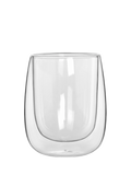 Bialetti Verona double walled coffee glasses set of 2 250ml clear, imported from the UK