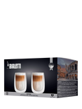 Bialetti Verona double walled coffee glasses set of 2 450ml, imported from the UK