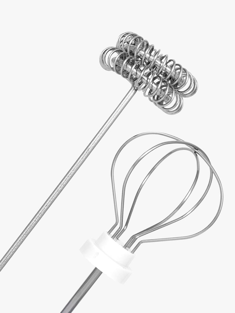 Bialetti cordless handheld milk frother set (British brand)