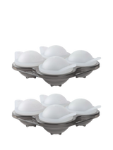 John Lewis Final Touch 4 Ball Ice Ball Mould Tray (Pack of 2)- Buy online at McGrocer