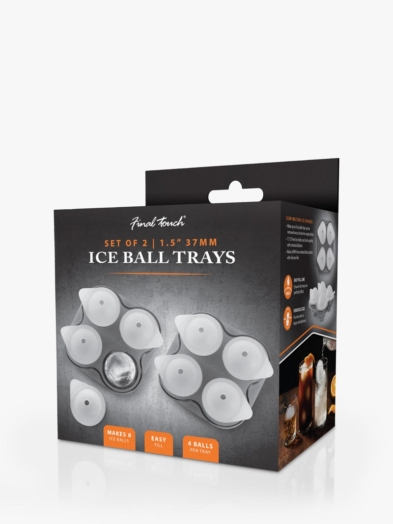 Final Touch ice mould tray pack of 2, imported from the UK