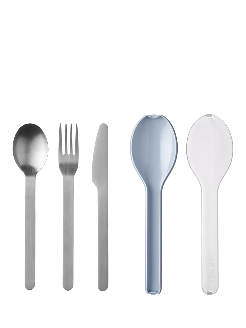 Mepal Stainless Steel Portable Cutlery Set & Case