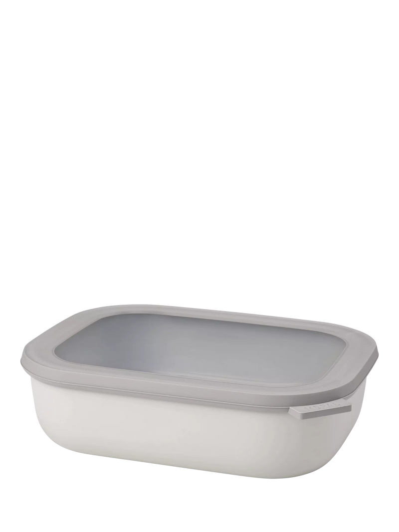 Mepal Cirqula Large Rectangular Food Storage Bowl, 2L