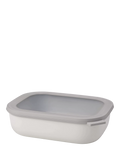 Mepal Cirqula Large Rectangular Food Storage Bowl, 2L