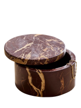 John Lewis West Elm Exotic Marble Storage Box, Red- Buy online at McGrocer