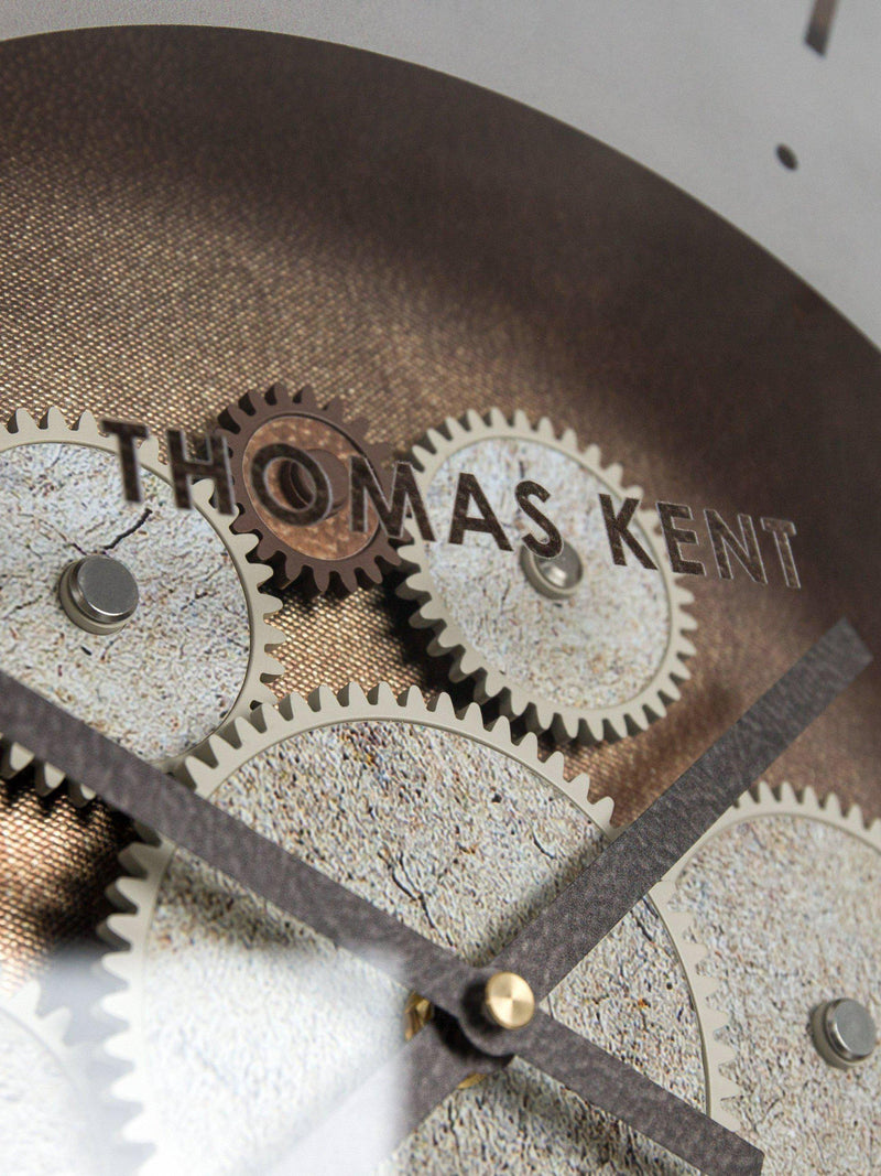 Thomas Kent wall clock bronze 53cm - British product