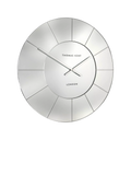 Thomas Kent Mirrored Wall Clock Silver Mirror 80cm (British brand)