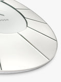 Thomas Kent Mirrored Wall Clock Silver Mirror 80cm (British brand)
