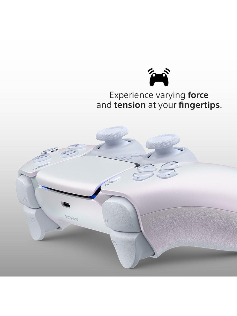 Sony DualSense wireless controller Pearl, imported from the UK