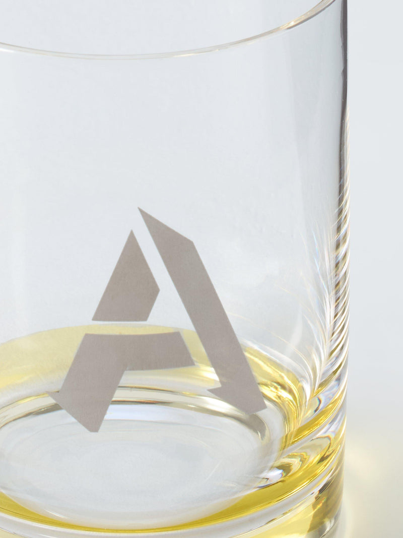 John Lewis Alphabet Glass Tumbler monogrammed drinking glass - British product
