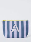 John Lewis striped alphabet makeup bag 15x24cm - British product