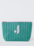 John Lewis Stripe Alphabet Makeup Bag